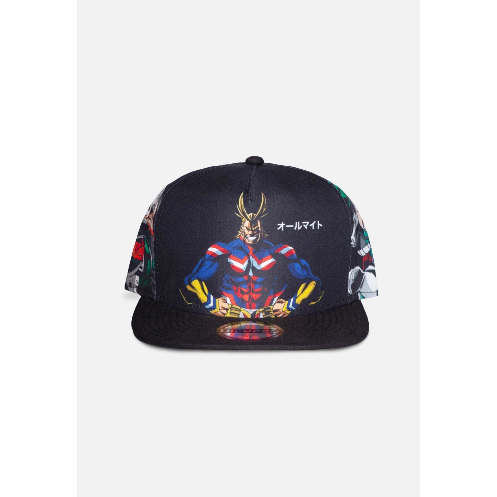 My Hero Academia - All Might Deku & Bakugo Casquette Snapback - Noir